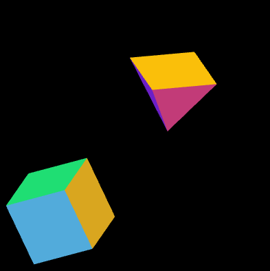WebGL2 - Un cubo y una pirámide WebGL2 - Un cubo y una pirámide